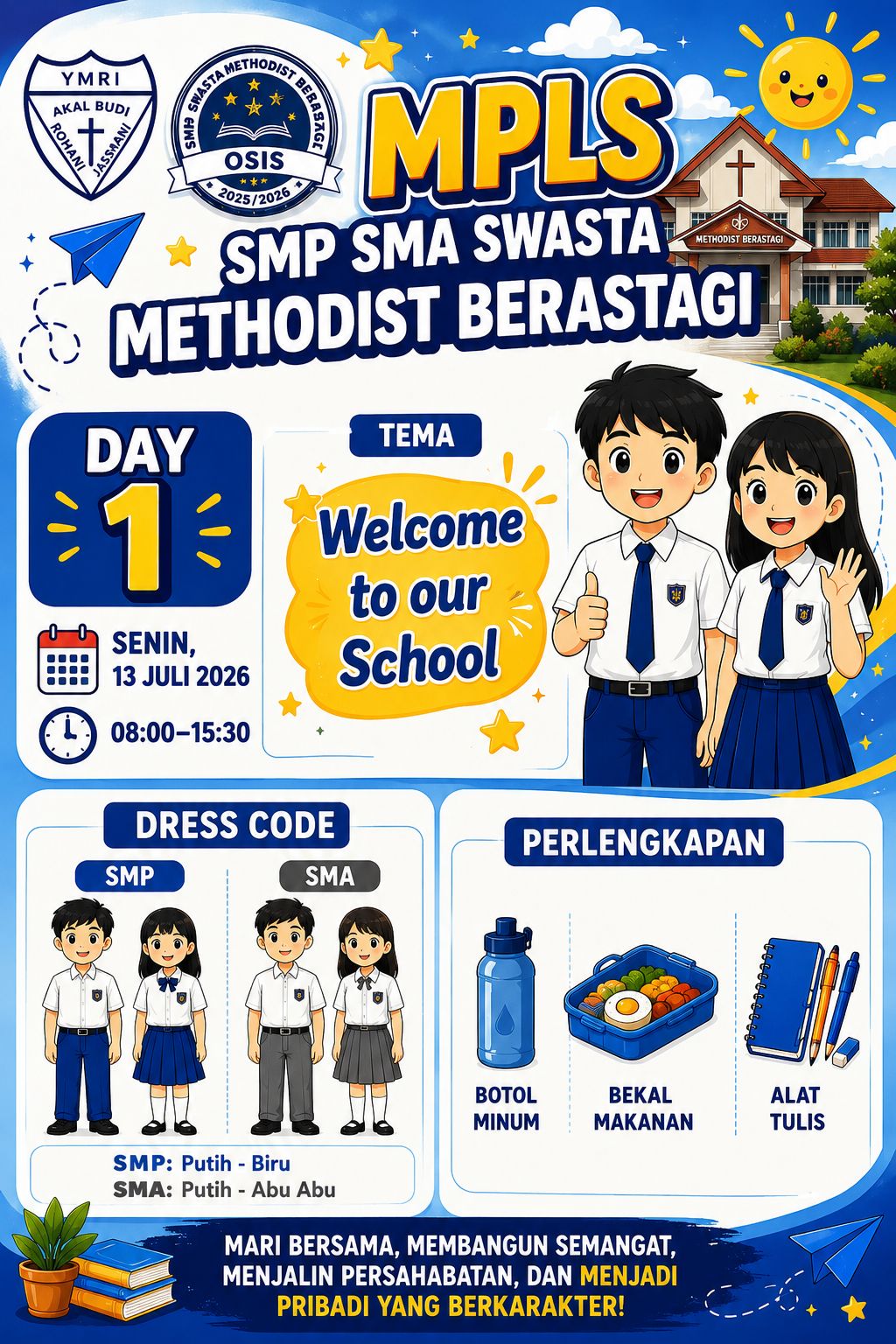 Jadwal MPLS Hari 1
